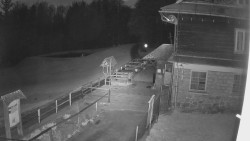 Terasa horského hotelu