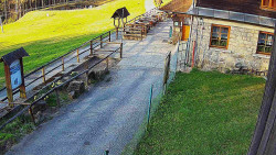 Terasa horského hotelu