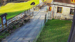 Terasa horského hotelu