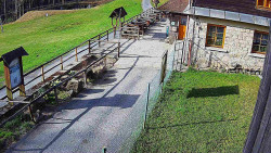 Terasa horského hotelu