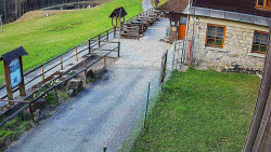 Terasa horského hotelu