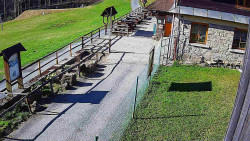 Terasa horského hotelu