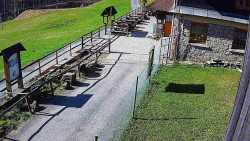 Terasa horského hotelu