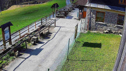 Terasa horského hotelu