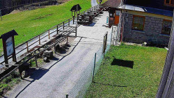 Terasa horského hotelu