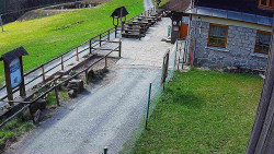 Terasa horského hotelu