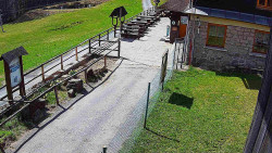 Terasa horského hotelu