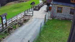 Terasa horského hotelu