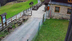 Terasa horského hotelu