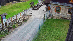 Terasa horského hotelu