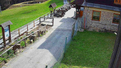 Terasa horského hotelu