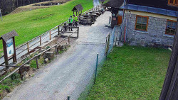 Terasa horského hotelu