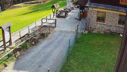 Terasa horského hotelu