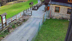 Terasa horského hotelu