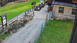 Terasa horského hotelu