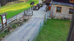 Terasa horského hotelu