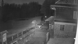 Terasa horského hotelu