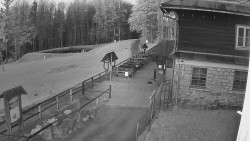 Terasa horského hotelu