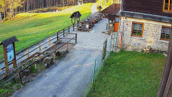 Terasa horského hotelu