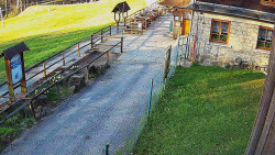 Terasa horského hotelu