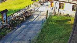 Terasa horského hotelu