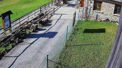 Terasa horského hotelu