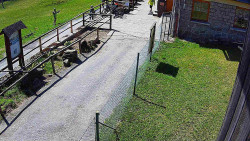 Terasa horského hotelu