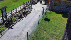 Terasa horského hotelu