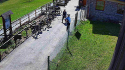 Terasa horského hotelu