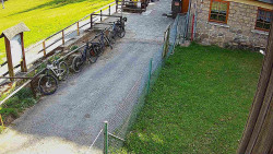 Terasa horského hotelu