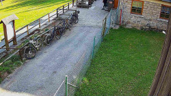 Terasa horského hotelu