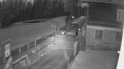 Terasa horského hotelu