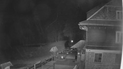 Terasa horského hotelu