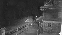 Terasa horského hotelu