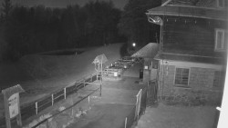 Terasa horského hotelu