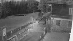 Terasa horského hotelu