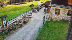 Terasa horského hotelu