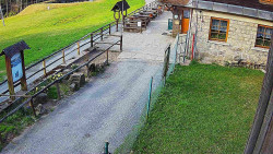 Terasa horského hotelu