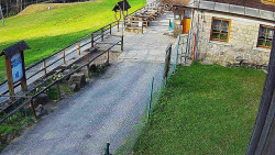 Terasa horského hotelu