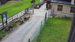 Terasa horského hotelu