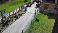 Terasa horského hotelu