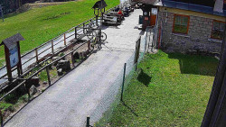 Terasa horského hotelu