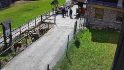 Terasa horského hotelu