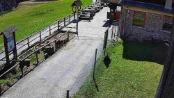 Terasa horského hotelu