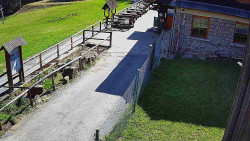 Terasa horského hotelu