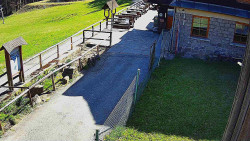 Terasa horského hotelu