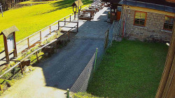 Terasa horského hotelu