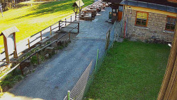 Terasa horského hotelu