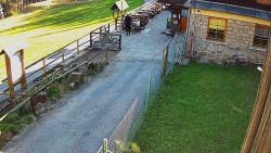 Terasa horského hotelu