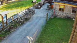 Terasa horského hotelu